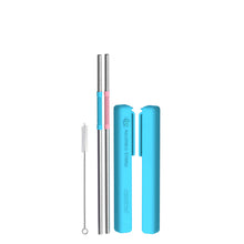  Blue Re-usable Straws by ASOBU®