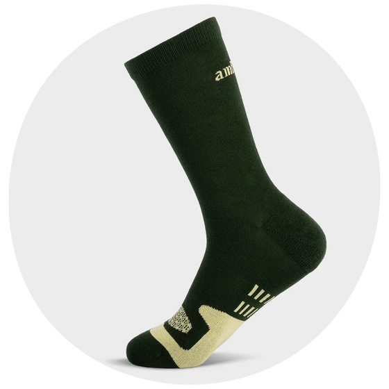 Dress Socks (Olive) by Amberjack