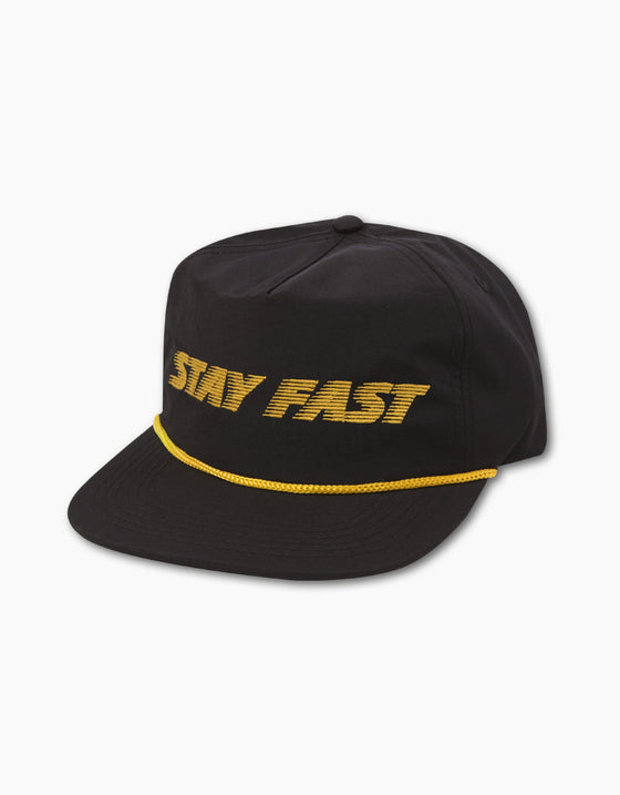 Stay Fast 5 Panel Hat by ATWYLD