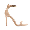 GOLD CHAINLINK STRAPS by VEERAH Designer Vegan Shoes