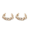 GOLD CHAINLINK STRAPS by VEERAH Designer Vegan Shoes
