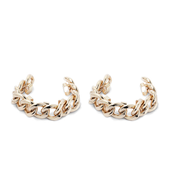 GOLD CHAINLINK STRAPS by VEERAH Designer Vegan Shoes