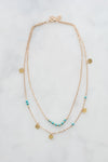 Pretty Gold Necklace by Cherimoya Goods