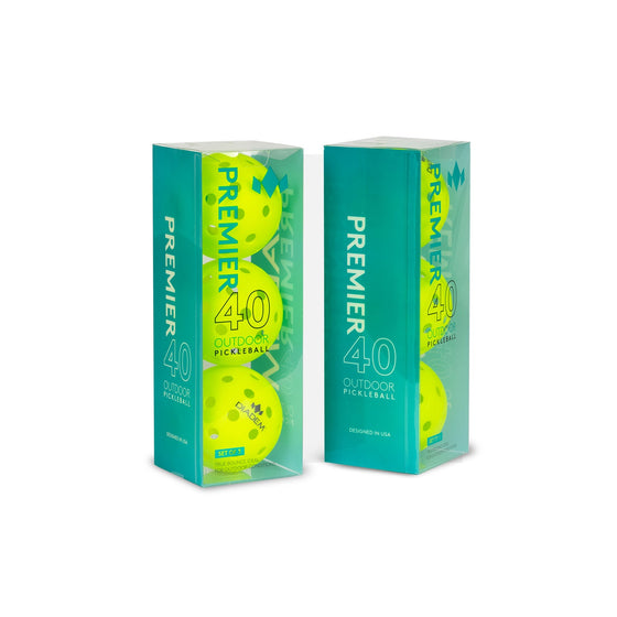 Premier 40 Outdoor Pickleballs by Diadem Sports