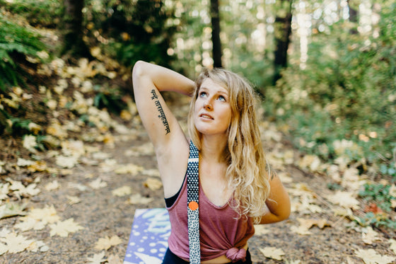 Yoga Carrier / Stretching Strap Bowie by Yune Yoga